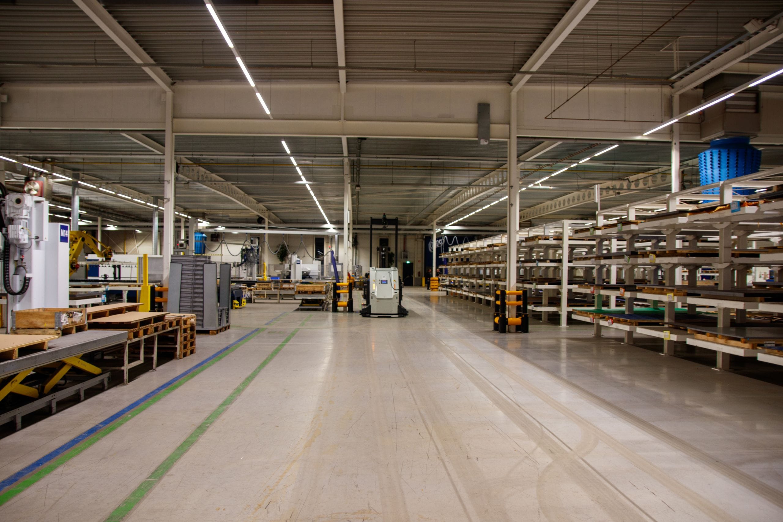 Emplois stables : site industriel d'un projet soutenu par la charte d'investissement
